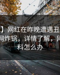 【紧急】网红在昨晚遭遇丑闻 窒息，黑料全网炸锅，详情了解，网红有黑料怎么办